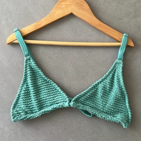 Triangulito regulable texturado monaco verde agua - comprar online