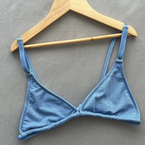 Triangulito regulable shine celeste - comprar online