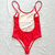 Entera colaless clasica ROJA - comprar online