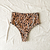 Colaless tiro alto animal print