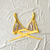 Triangulito fijo amarillo - comprar online