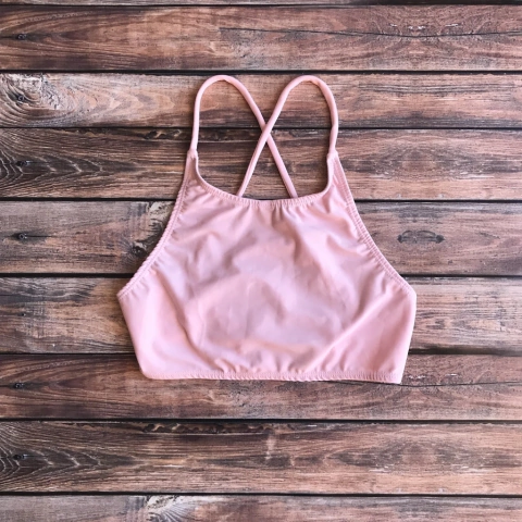 Top largo ROSA PASTEL