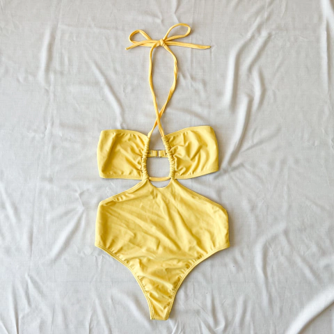 Entera con Top AMARILLA