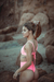 Colaless tiro alto Coral - comprar online