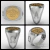 Ring of the JMC Presbyterian Theological Seminary in sterling silver (950) and 18k gold (750)