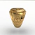 Anillo de intendencia de la escuela naval en oro (750) 18k - tienda online