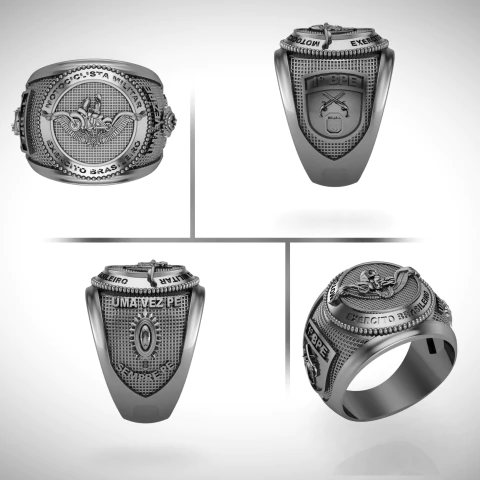 Anel Motociclista Militar do Exercito Brasileiro - buy online