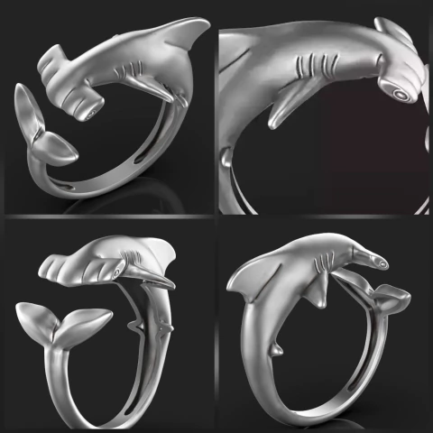 Anel Tubarão Martelo - comprar online