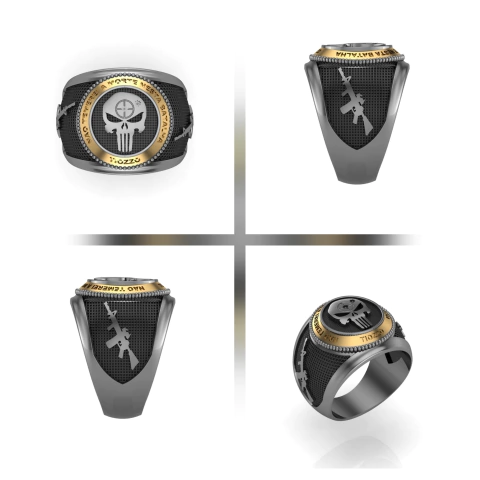 Anel Justiceiro Personalizado