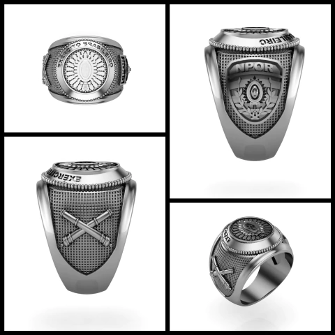 Anillo del centro de preparación de oficiales de reserva