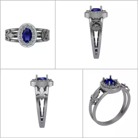 Anel Feminino da Guarda Civil Municipal de ITU - 7° Turma