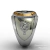 Personalized musician master ring in sterling silver (950) with gold (750) 18k - online store