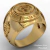 Anillo de mando adjunto en oro (750) 18k en internet