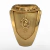750 -18k gold armored instruction center ring - online store