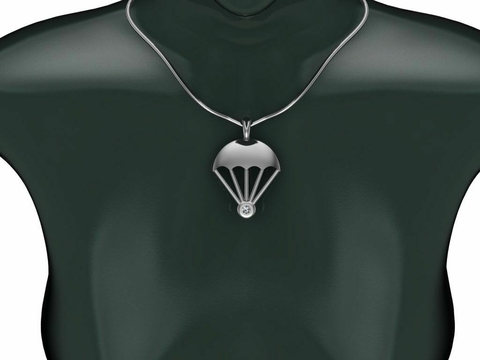 Parachute cord pendant