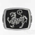 Anillo de Karate Shotokan con tigre en plata de ley - comprar online