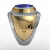 Rotating wings ring in 18k gold with sterling silver - online store