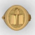 18k gold military chaplain ring - Ginglass Joias3D & Modelagem3D 