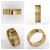 Alliance solis line speech therapy in 18k gold