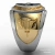 Ring of the Technological Institute of Aeronautics in 18k gold with sterling silver - Ginglass Joias3D & Modelagem3D 