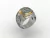 Brazilian navy boiler ring in sterling silver with 18k gold on internet