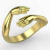 Anel abraço em ouro 18k - comprar online