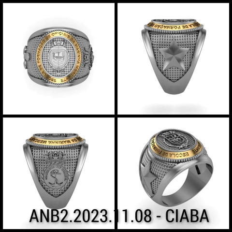 Anel da Escola Formação de Oficiais da Marinha Mercante CIABA - online store