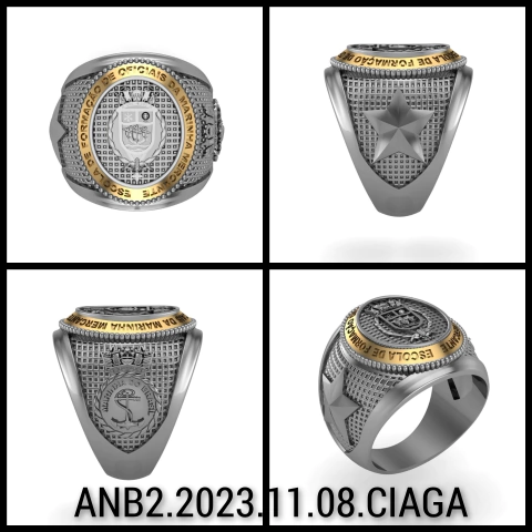 Anillo Escuela de Formación de Oficiales de la Marina Mercante CIAGA