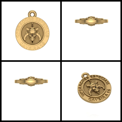 Special Operations Personalized Pendant