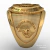 Anel da academia de polícia militar do barro branco em ouro 18k - Ginglass Joias3D & Modelagem3D 