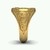 Anel Maçonaria Clássico em Ouro 18k - Ginglass Joias3D & Modelagem3D 