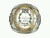 Anel Turma Golf ll - Eamce 1988 em Prata com Ouro