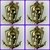Pingente comanf em Ouro 18k