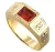 Traditional 18k Gold Men's Ring - Ginglass Joias3D & Modelagem3D 