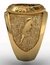 Anel da Confraria do Bode Verde em Ouro 18k - Ginglass Joias3D & Modelagem3D 
