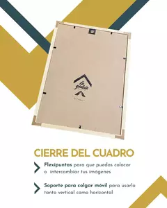 Marco 20x25 blanco - Taller de marcos- La Gubia