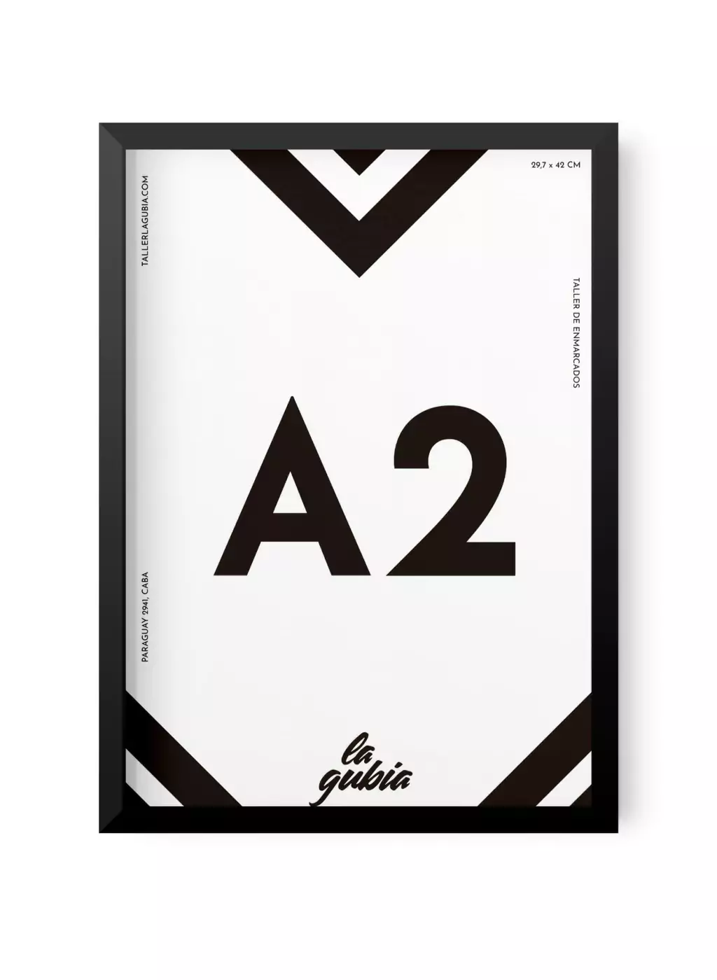 Marco A2 (59.4x42cm) Negro