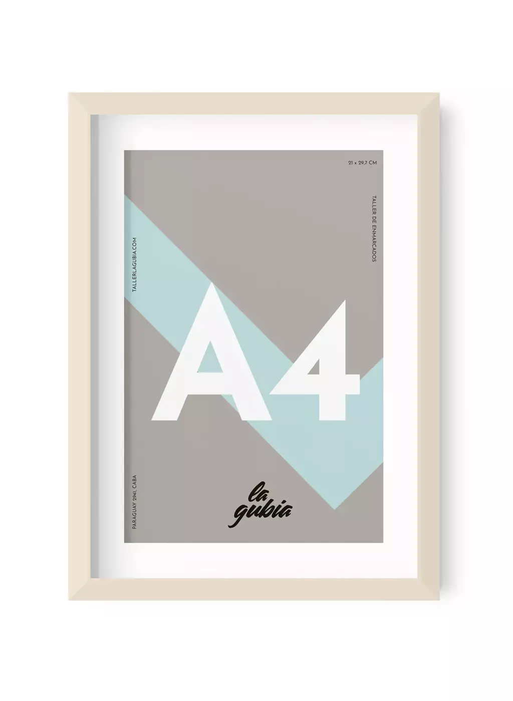 Marco A4 + paspartú