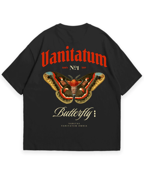 VANITATUM BUTTERFLY - black