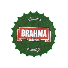 TAMPINHA CERVEJA BRAHMA MALZBIER NOVA TAMPINHA 355 ML BRASIL