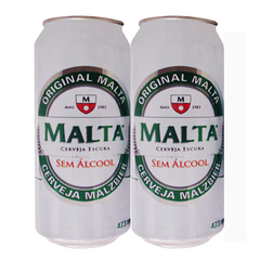 LATA VAZIA MALTA MALZBIER SEM ÁLCOOL 473 ML ALUMÍNIO BRAZIL