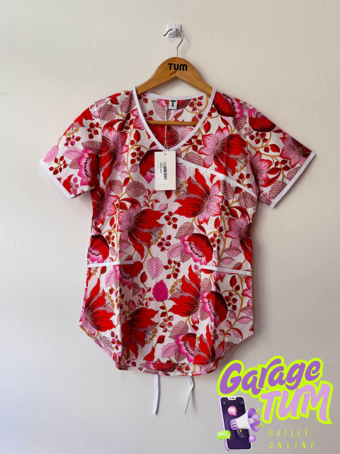 CHAQUETA ARCIEL ESTAMPADA BLANCA FL - comprar online