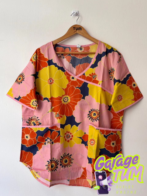 CHAQUETA ARCIEL ESTAMPADA ROSA FL - comprar online