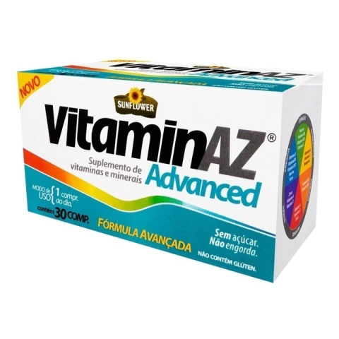 VITAMINAZ ADVANCED 30 COMP. 1,5MG SUNFLOWER