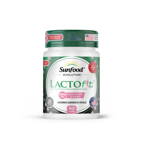 LACTOFIT 400MG 60 CAPS SUNFOOD EVOLUTION