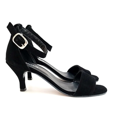 Sandalias MORIA gamuzado negro - comprar online