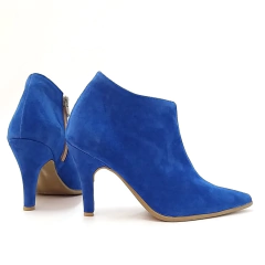 Botitas Lisboa gamuzado azul francia