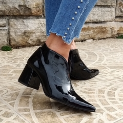Botas BARI charol negro - comprar online
