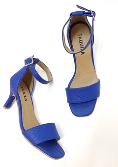 Sandalias MORIA azul francia graneado en internet