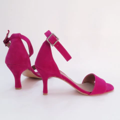 Sandalias MORIA fucsia gamuzado - Tequilaonline